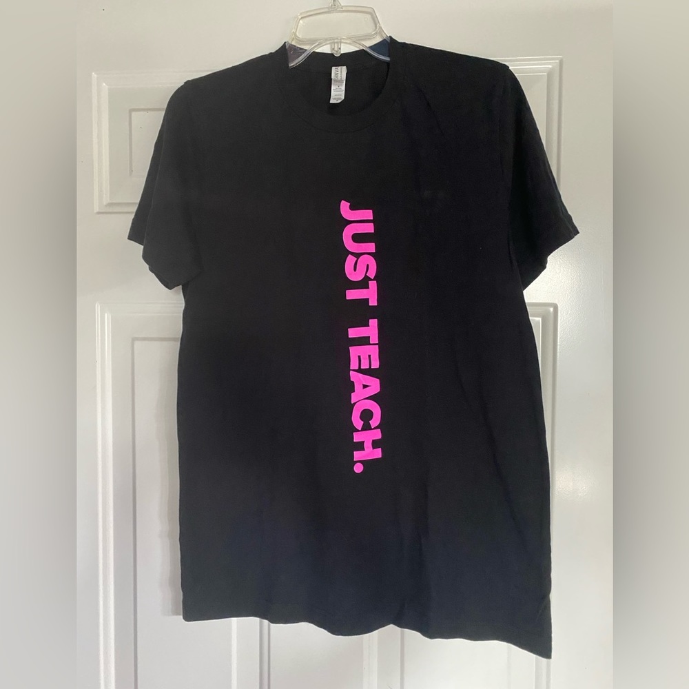 Great Teacher Tee. Size M, unisex fit. Never worn.